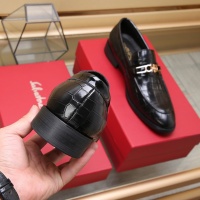 Cheap Salvatore Ferragamo Leather Shoes For Men #1105657 Replica Wholesale [$92.00 USD] [ITEM#1105657] on Replica Salvatore Ferragamo Leather Shoes