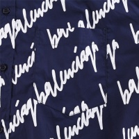 Cheap Balenciaga Shirts Short Sleeved For Men #1106929 Replica Wholesale [$48.00 USD] [ITEM#1106929] on Replica Balenciaga Shirts