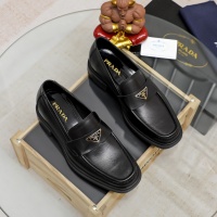 Cheap Prada Leather Shoes For Men #1107408 Replica Wholesale [$98.00 USD] [ITEM#1107408] on Replica Prada Leather Shoes