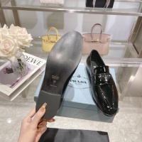 Cheap Prada Leather Shoes For Women #1107479 Replica Wholesale [$96.00 USD] [ITEM#1107479] on Replica Prada Leather Shoes