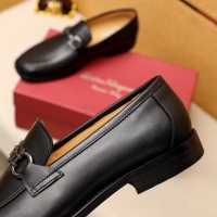 Cheap Salvatore Ferragamo Leather Shoes For Men #1107639 Replica Wholesale [$100.00 USD] [ITEM#1107639] on Replica Salvatore Ferragamo Leather Shoes