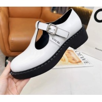 Cheap Prada Leather Shoes For Women #1110038 Replica Wholesale [$92.00 USD] [ITEM#1110038] on Replica Prada Leather Shoes