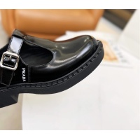 Cheap Prada Leather Shoes For Women #1110039 Replica Wholesale [$92.00 USD] [ITEM#1110039] on Replica Prada Leather Shoes