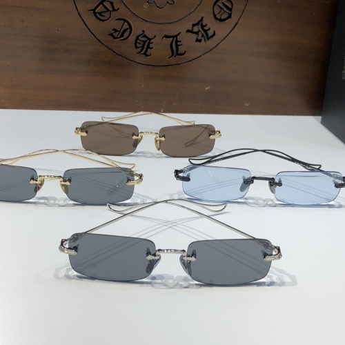 Cheap Chrome Hearts AAA Quality Sunglasses #1110614 Replica Wholesale [$56.00 USD] [ITEM#1110614] on Replica Chrome Hearts AAA Quality Sunglasses