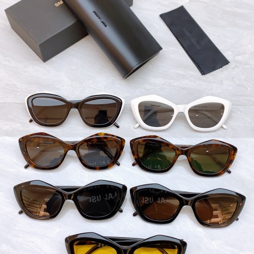 Cheap Yves Saint Laurent YSL AAA Quality Sunglasses #1111280 Replica Wholesale [$45.00 USD] [ITEM#1111280] on Replica Yves Saint Laurent YSL AAA Quality Sunglasses