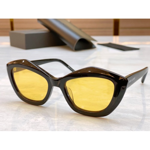 Cheap Yves Saint Laurent YSL AAA Quality Sunglasses #1111285 Replica Wholesale [$45.00 USD] [ITEM#1111285] on Replica Yves Saint Laurent YSL AAA Quality Sunglasses