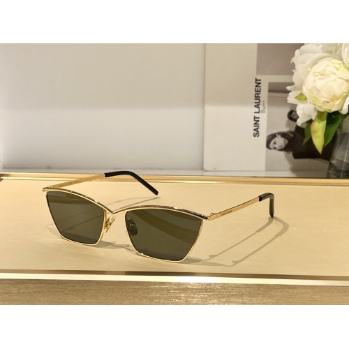 Cheap Yves Saint Laurent YSL AAA Quality Sunglasses #1111294 Replica Wholesale [$56.00 USD] [ITEM#1111294] on Replica Yves Saint Laurent YSL AAA Quality Sunglasses