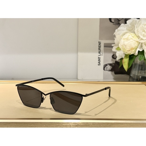 Cheap Yves Saint Laurent YSL AAA Quality Sunglasses #1111296 Replica Wholesale [$56.00 USD] [ITEM#1111296] on Replica Yves Saint Laurent YSL AAA Quality Sunglasses