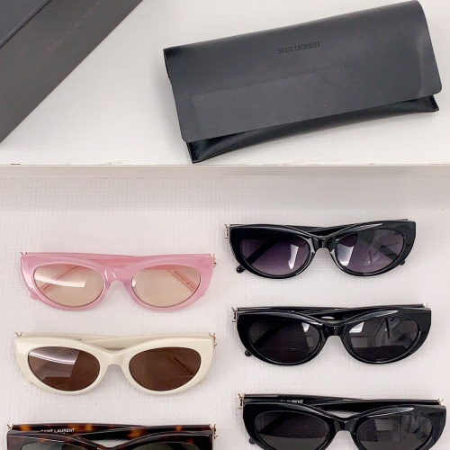 Cheap Yves Saint Laurent YSL AAA Quality Sunglasses #1111298 Replica Wholesale [$60.00 USD] [ITEM#1111298] on Replica Yves Saint Laurent YSL AAA Quality Sunglasses