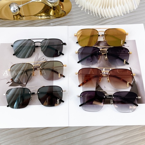 Cheap Yves Saint Laurent YSL AAA Quality Sunglasses #1111319 Replica Wholesale [$60.00 USD] [ITEM#1111319] on Replica Yves Saint Laurent YSL AAA Quality Sunglasses