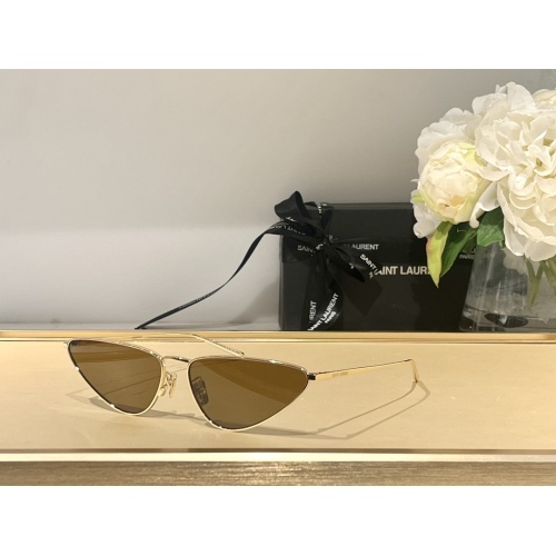 Cheap Yves Saint Laurent YSL AAA Quality Sunglasses #1111334 Replica Wholesale [$60.00 USD] [ITEM#1111334] on Replica Yves Saint Laurent YSL AAA Quality Sunglasses