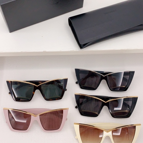 Cheap Yves Saint Laurent YSL AAA Quality Sunglasses #1111337 Replica Wholesale [$64.00 USD] [ITEM#1111337] on Replica Yves Saint Laurent YSL AAA Quality Sunglasses
