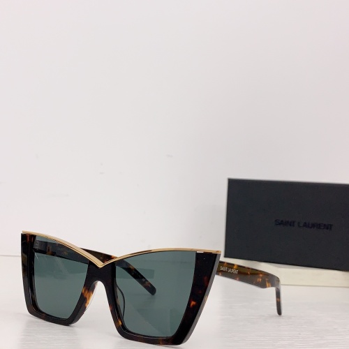 Cheap Yves Saint Laurent YSL AAA Quality Sunglasses #1111339 Replica Wholesale [$64.00 USD] [ITEM#1111339] on Replica Yves Saint Laurent YSL AAA Quality Sunglasses