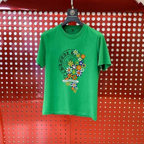Cheap Chrome Hearts T-Shirts Short Sleeved For Men #1111412 Replica Wholesale [$29.00 USD] [ITEM#1111412] on Replica Chrome Hearts T-Shirts