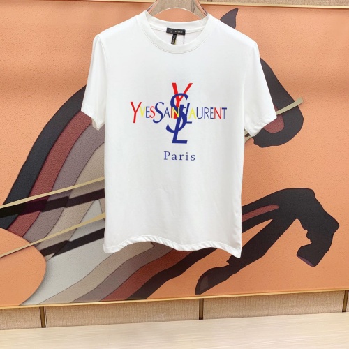 Cheap Yves Saint Laurent YSL Tracksuits Short Sleeved For Men #1111436 Replica Wholesale [$48.00 USD] [ITEM#1111436] on Replica Yves Saint Laurent YSL Tracksuits