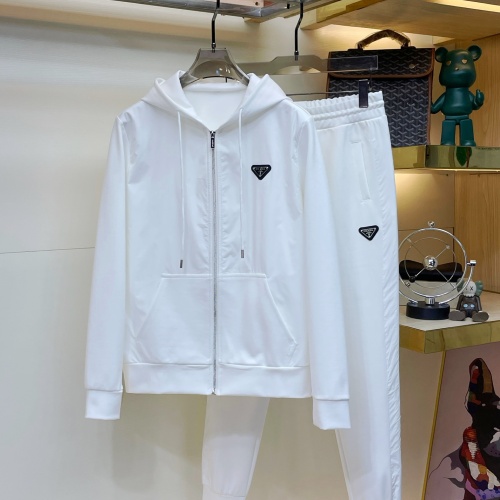 Cheap Prada Tracksuits Long Sleeved For Men #1111649 Replica Wholesale [$85.00 USD] [ITEM#1111649] on Replica Prada Tracksuits
