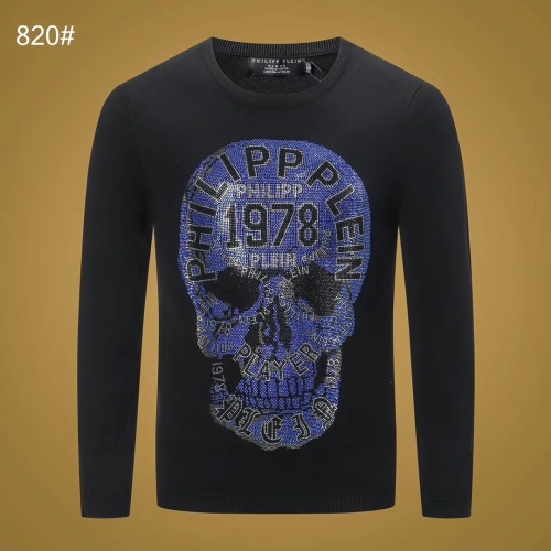 Cheap Philipp Plein PP Sweaters Long Sleeved For Men #1111806 Replica Wholesale [$42.00 USD] [ITEM#1111806] on Replica Philipp Plein PP Sweaters