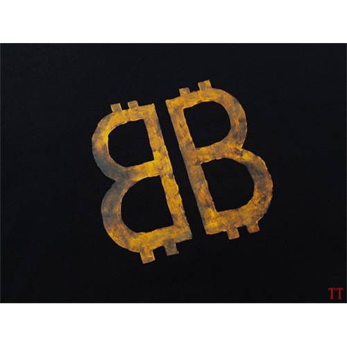 Cheap Balenciaga T-Shirts Short Sleeved For Men #1111955 Replica Wholesale [$27.00 USD] [ITEM#1111955] on Replica Balenciaga T-Shirts