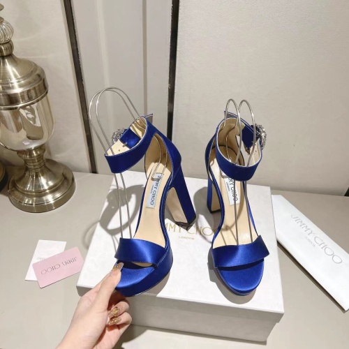 Cheap Jimmy Choo Sandals For Women #1111967 Replica Wholesale [$122.00 USD] [ITEM#1111967] on Replica Jimmy Choo Sandals