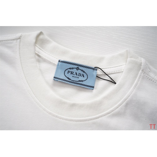 Cheap Prada T-Shirts Short Sleeved For Unisex #1112017 Replica Wholesale [$32.00 USD] [ITEM#1112017] on Replica Prada T-Shirts