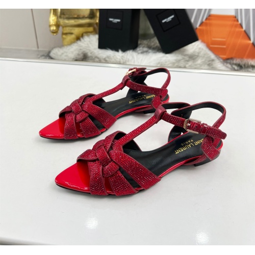 Cheap Yves Saint Laurent YSL Sandal For Women #1112334 Replica Wholesale [$100.00 USD] [ITEM#1112334] on Replica Yves Saint Laurent YSL Sandal