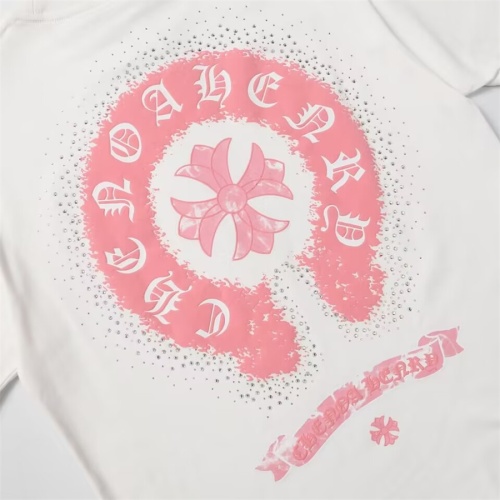 Cheap Chrome Hearts T-Shirts Short Sleeved For Unisex #1112382 Replica Wholesale [$48.00 USD] [ITEM#1112382] on Replica Chrome Hearts T-Shirts