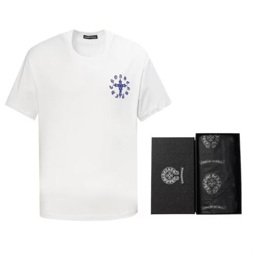 Cheap Chrome Hearts T-Shirts Short Sleeved For Unisex #1112390 Replica Wholesale [$48.00 USD] [ITEM#1112390] on Replica Chrome Hearts T-Shirts