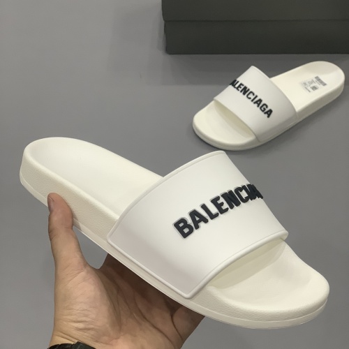 Cheap Balenciaga Slippers For Men #1112689 Replica Wholesale [$52.00 USD] [ITEM#1112689] on Replica Balenciaga Slippers