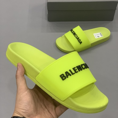 Cheap Balenciaga Slippers For Men #1112691 Replica Wholesale [$52.00 USD] [ITEM#1112691] on Replica Balenciaga Slippers