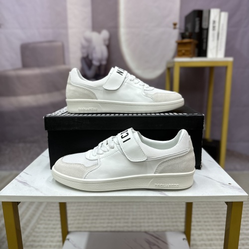 Cheap Dsquared Casual Shoes For Men #1112801 Replica Wholesale [$82.00 USD] [ITEM#1112801] on Replica Dsquared Casual Shoes