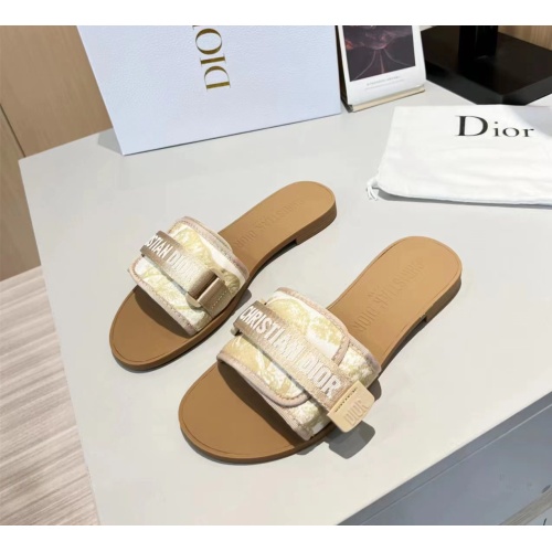 Cheap Christian Dior Slippers For Women #1112921 Replica Wholesale [$64.00 USD] [ITEM#1112921] on Replica Christian Dior Slippers