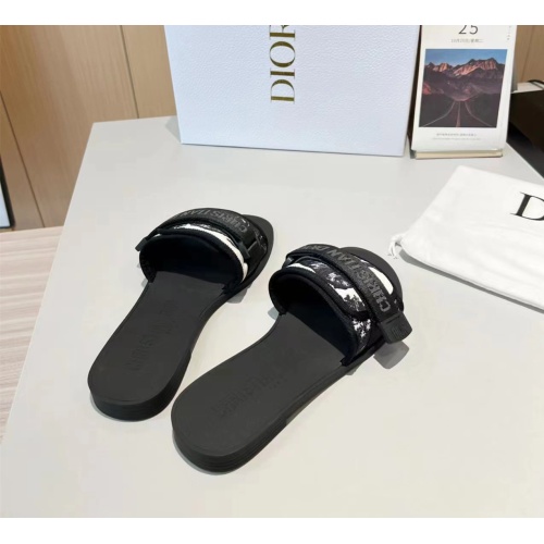 Cheap Christian Dior Slippers For Women #1112923 Replica Wholesale [$64.00 USD] [ITEM#1112923] on Replica Christian Dior Slippers