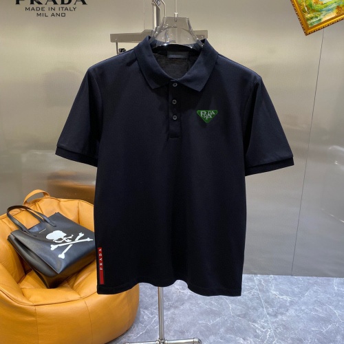 Cheap Prada T-Shirts Short Sleeved For Men #1113101 Replica Wholesale [$29.00 USD] [ITEM#1113101] on Replica Prada T-Shirts