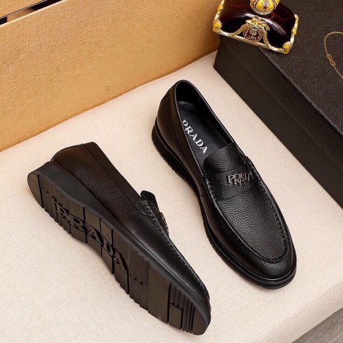 Cheap Prada Leather Shoes For Men #1113351 Replica Wholesale [$102.00 USD] [ITEM#1113351] on Replica Prada Leather Shoes