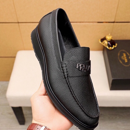 Cheap Prada Leather Shoes For Men #1113351 Replica Wholesale [$102.00 USD] [ITEM#1113351] on Replica Prada Leather Shoes