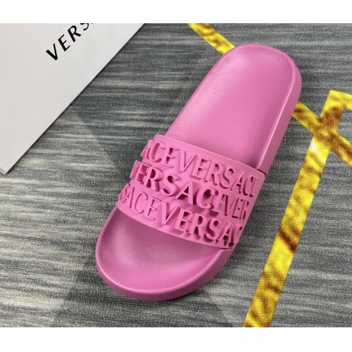Cheap Versace Slippers For Women #1113768 Replica Wholesale [$52.00 USD] [ITEM#1113768] on Replica Versace Slippers