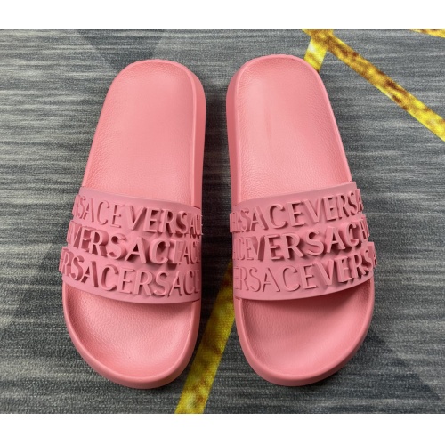 Cheap Versace Slippers For Women #1113769 Replica Wholesale [$52.00 USD] [ITEM#1113769] on Replica Versace Slippers