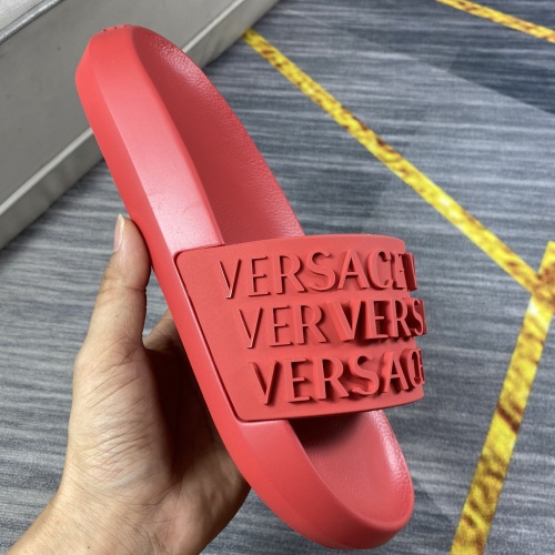 Cheap Versace Slippers For Women #1113770 Replica Wholesale [$52.00 USD] [ITEM#1113770] on Replica Versace Slippers