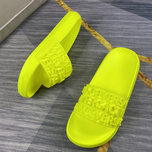 Cheap Versace Slippers For Men #1113771 Replica Wholesale [$52.00 USD] [ITEM#1113771] on Replica Versace Slippers