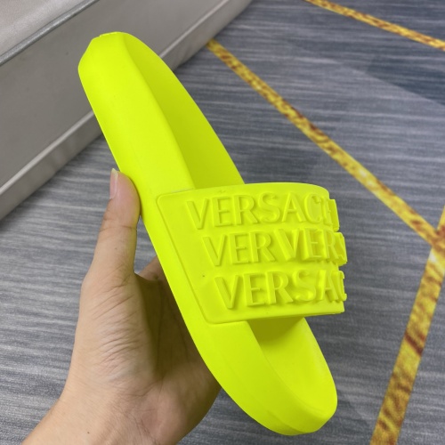 Cheap Versace Slippers For Men #1113771 Replica Wholesale [$52.00 USD] [ITEM#1113771] on Replica Versace Slippers