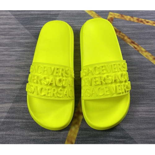 Cheap Versace Slippers For Women #1113772 Replica Wholesale [$52.00 USD] [ITEM#1113772] on Replica Versace Slippers
