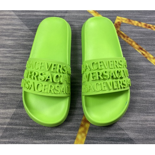 Cheap Versace Slippers For Men #1113773 Replica Wholesale [$52.00 USD] [ITEM#1113773] on Replica Versace Slippers