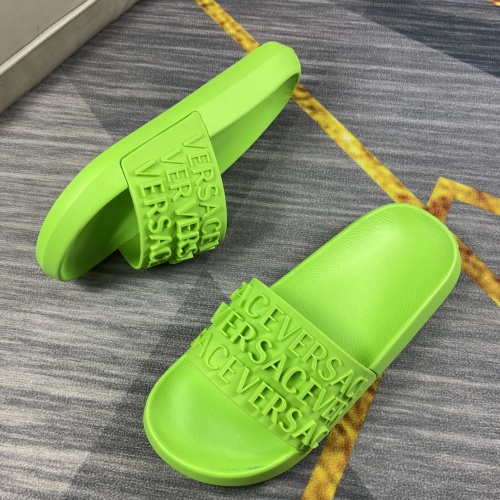 Cheap Versace Slippers For Men #1113773 Replica Wholesale [$52.00 USD] [ITEM#1113773] on Replica Versace Slippers