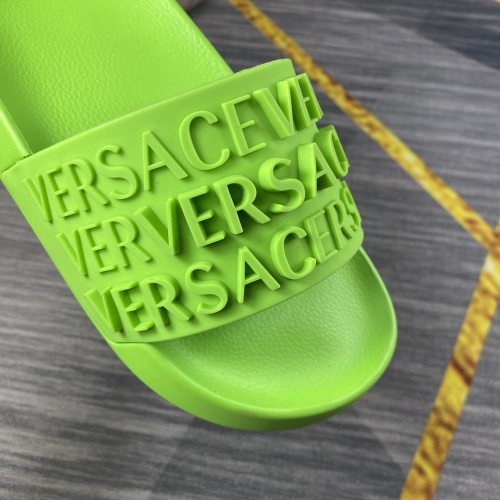 Cheap Versace Slippers For Men #1113773 Replica Wholesale [$52.00 USD] [ITEM#1113773] on Replica Versace Slippers