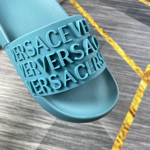 Cheap Versace Slippers For Men #1113775 Replica Wholesale [$52.00 USD] [ITEM#1113775] on Replica Versace Slippers