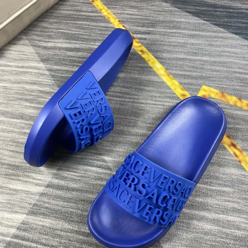 Cheap Versace Slippers For Men #1113777 Replica Wholesale [$52.00 USD] [ITEM#1113777] on Replica Versace Slippers