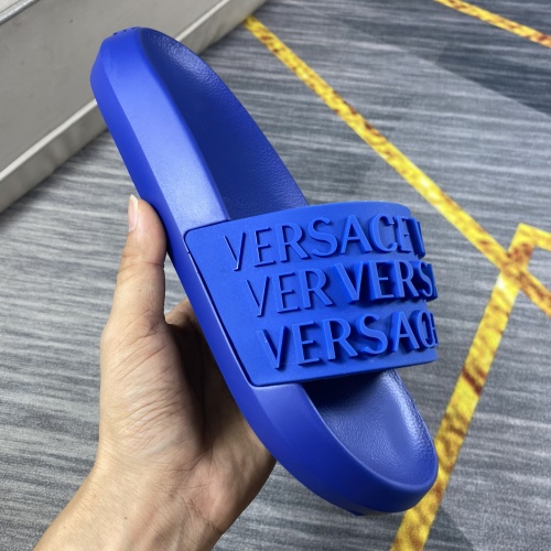 Cheap Versace Slippers For Men #1113777 Replica Wholesale [$52.00 USD] [ITEM#1113777] on Replica Versace Slippers