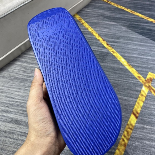 Cheap Versace Slippers For Men #1113777 Replica Wholesale [$52.00 USD] [ITEM#1113777] on Replica Versace Slippers
