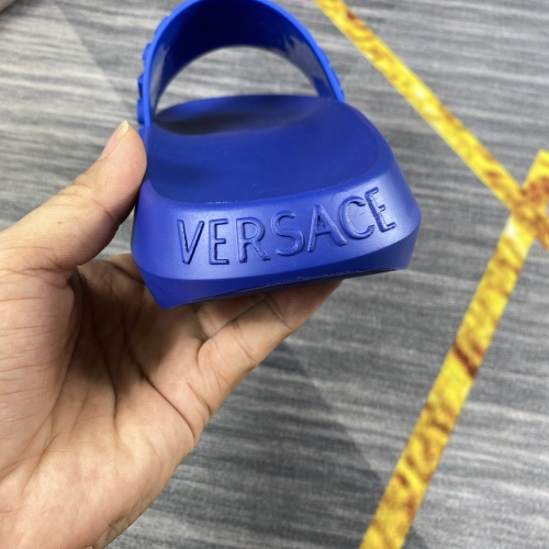 Cheap Versace Slippers For Men #1113777 Replica Wholesale [$52.00 USD] [ITEM#1113777] on Replica Versace Slippers