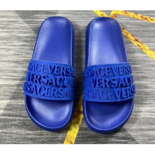 Cheap Versace Slippers For Women #1113778 Replica Wholesale [$52.00 USD] [ITEM#1113778] on Replica Versace Slippers